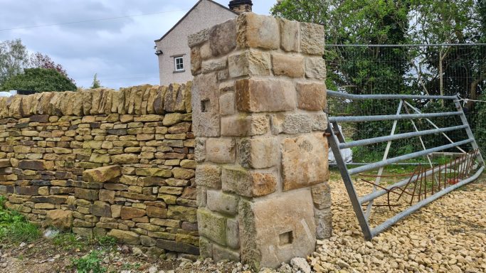 Sandstone pillars