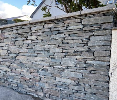 Slate wall